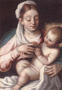 The madonna and child unknow artist